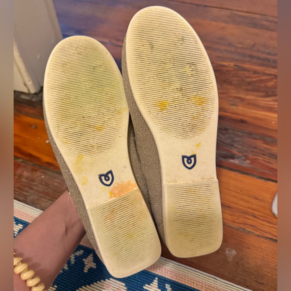 ROTHY’S | boat shoe in shimmery sand - Picture 4 of 8